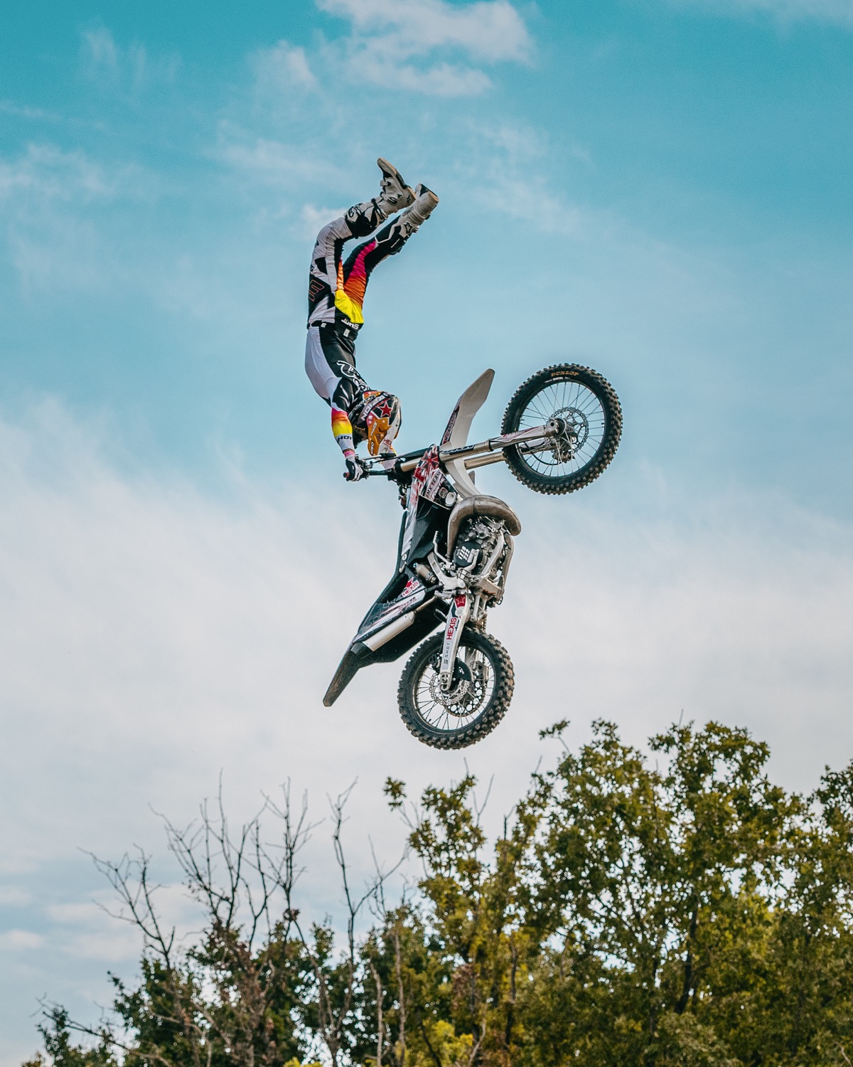 2 coureurs motocross